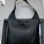 Balenciaga Locker Medium North-South Hobo Bag Black